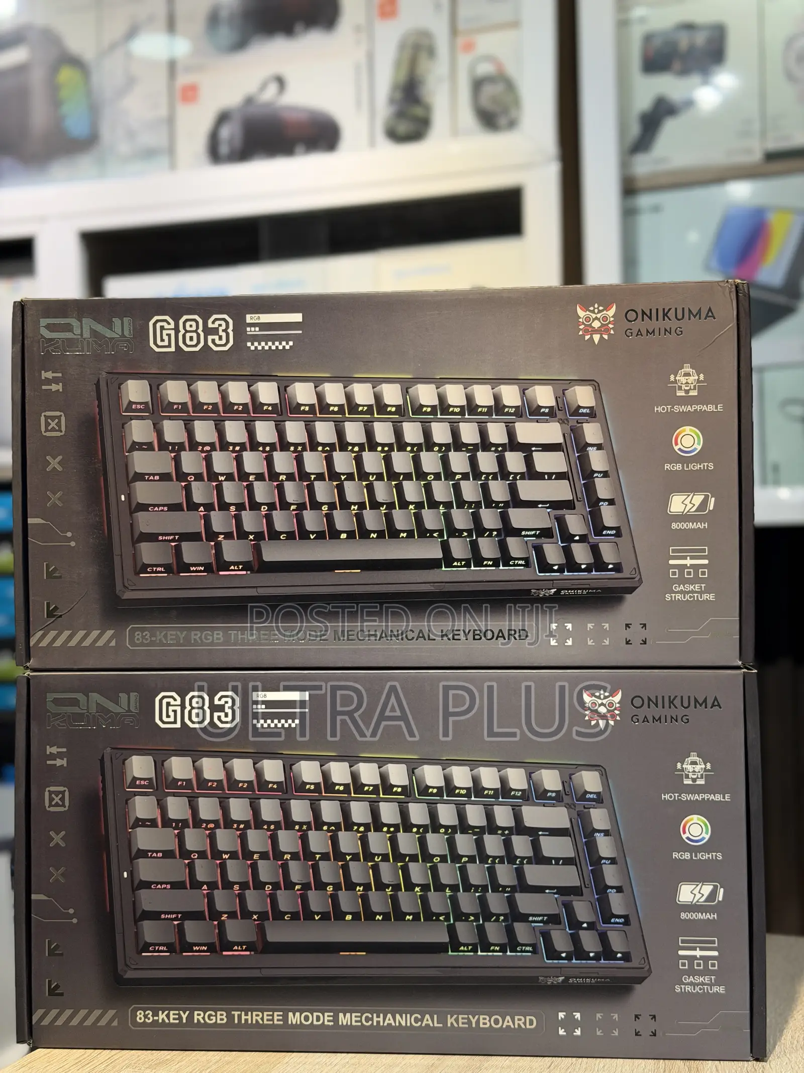 Onikuma G83 83 Keys Mechanical Keyboard Wireless Gaming Keyboard