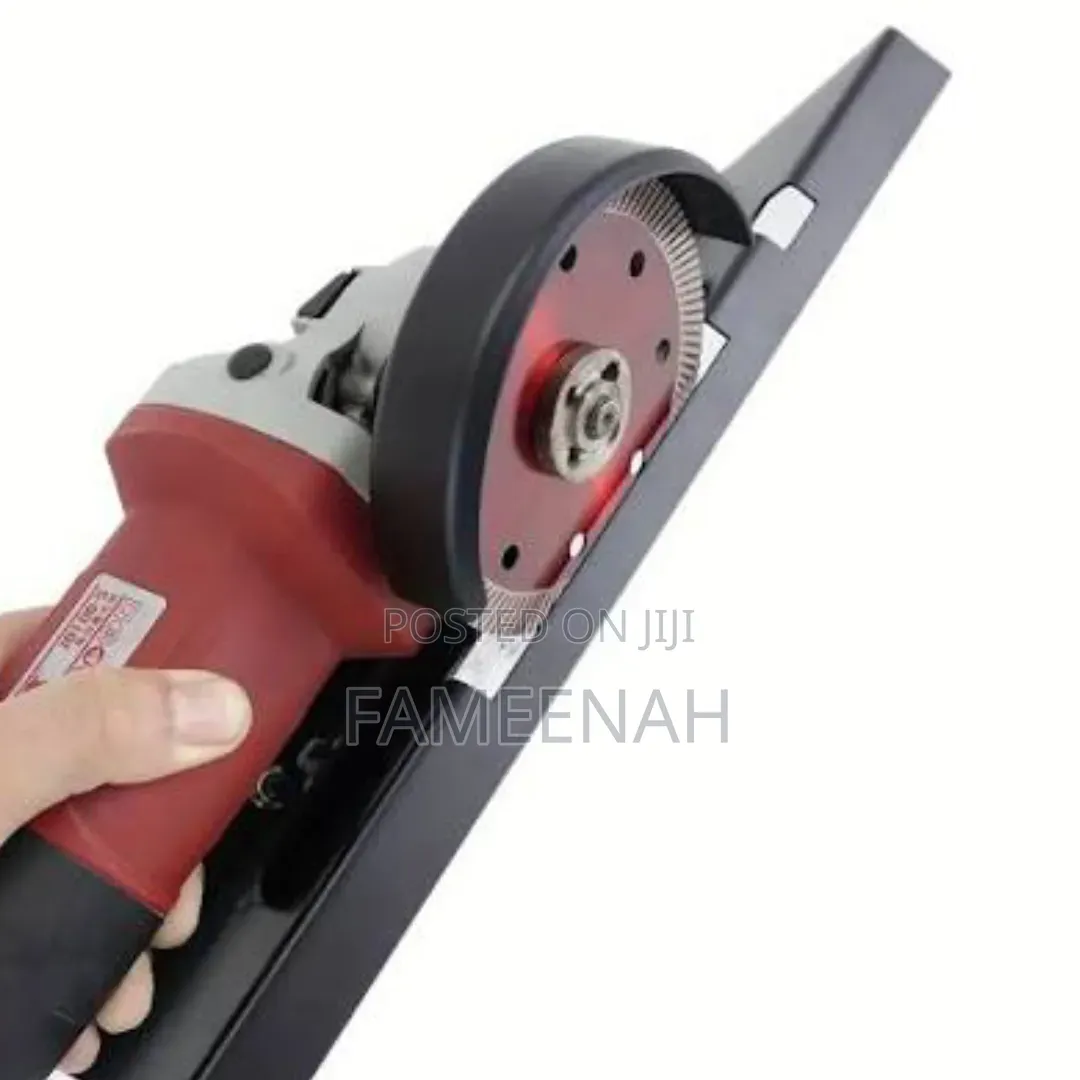 Angle Grinder Chamfer Attachment/Bracket for Cutting Tiles, Concrete