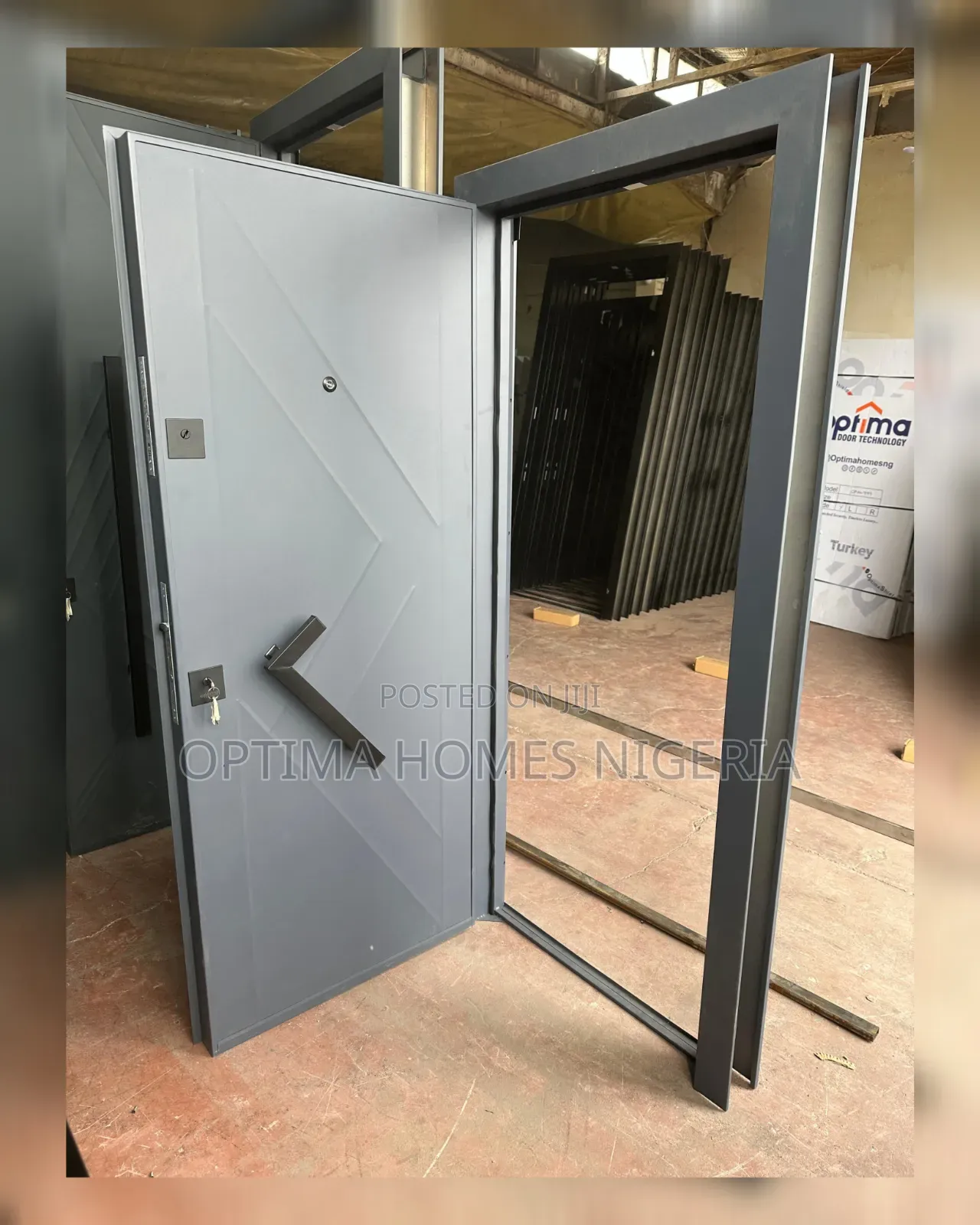 Metal Face Security Door