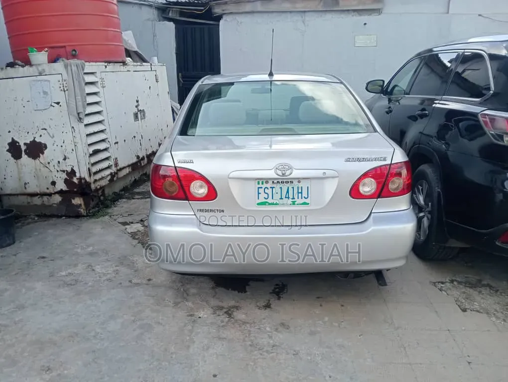 Toyota Corolla 2006 Silver