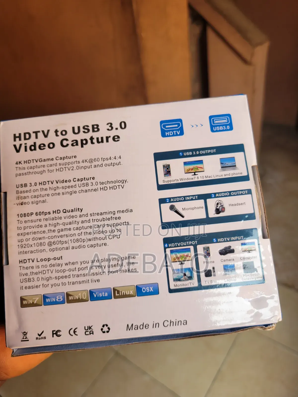 HDTV to Usb