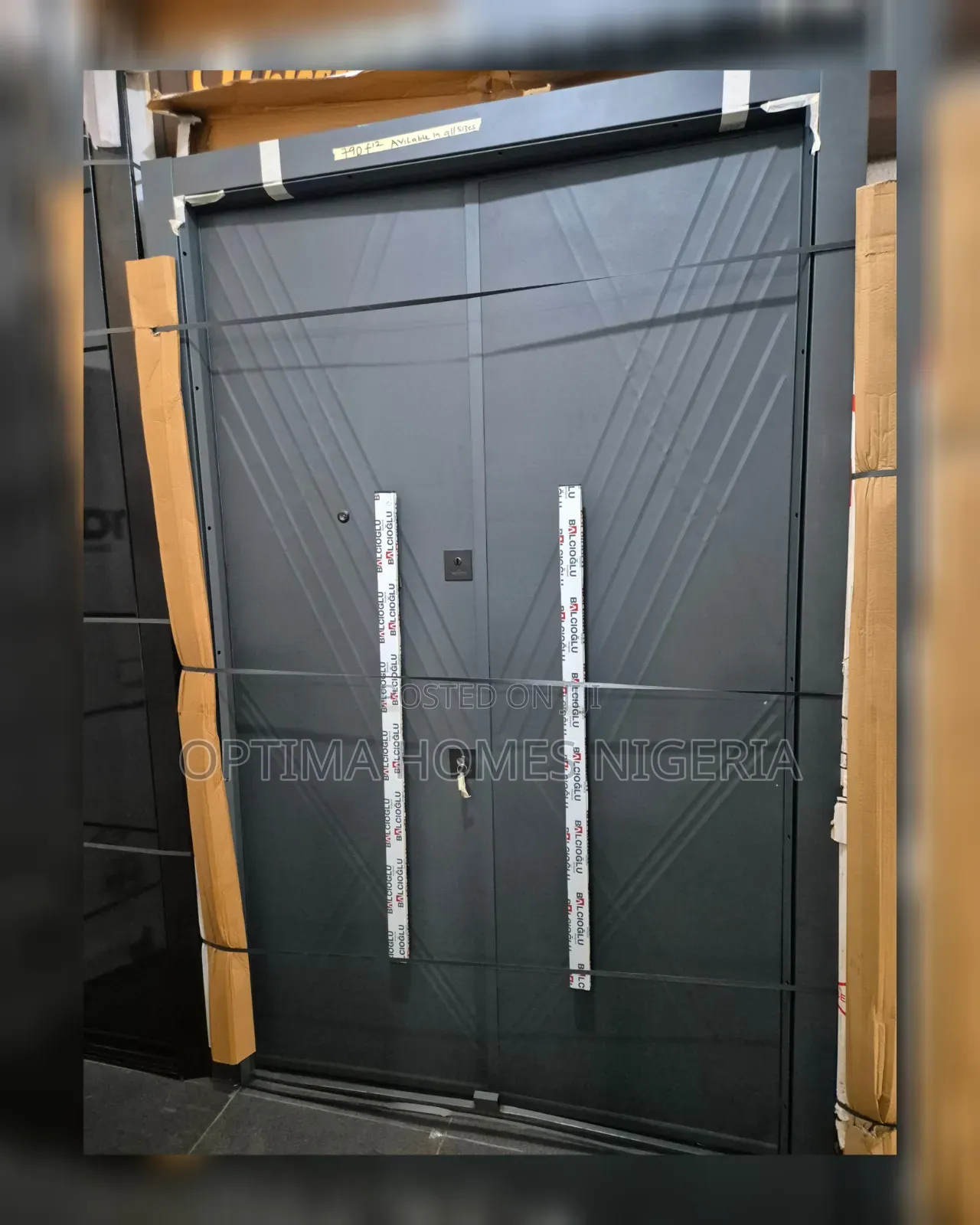 Metal Face Security Door