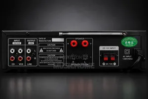Starklok Bluetooth Amplifier With Fm and Remote