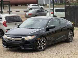 Honda Civic LX Coupe 2018 Black