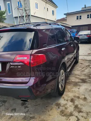 Acura MDX 2008 Red