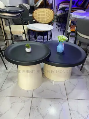 Two in One Metal Center Table
