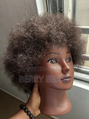Afro Human Hair Mannequin