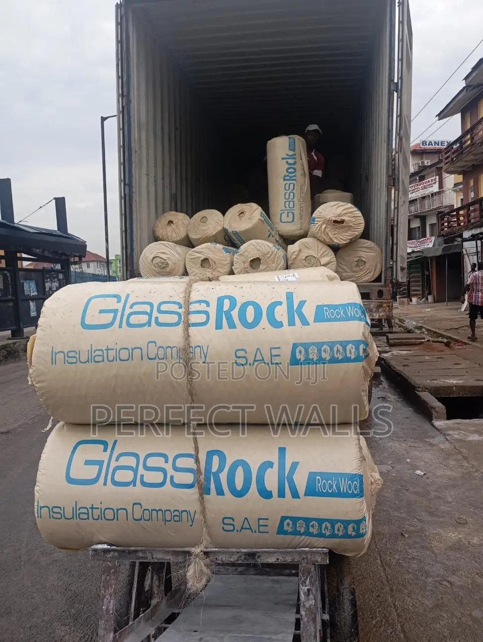 Glass Rock Insulation Blanket