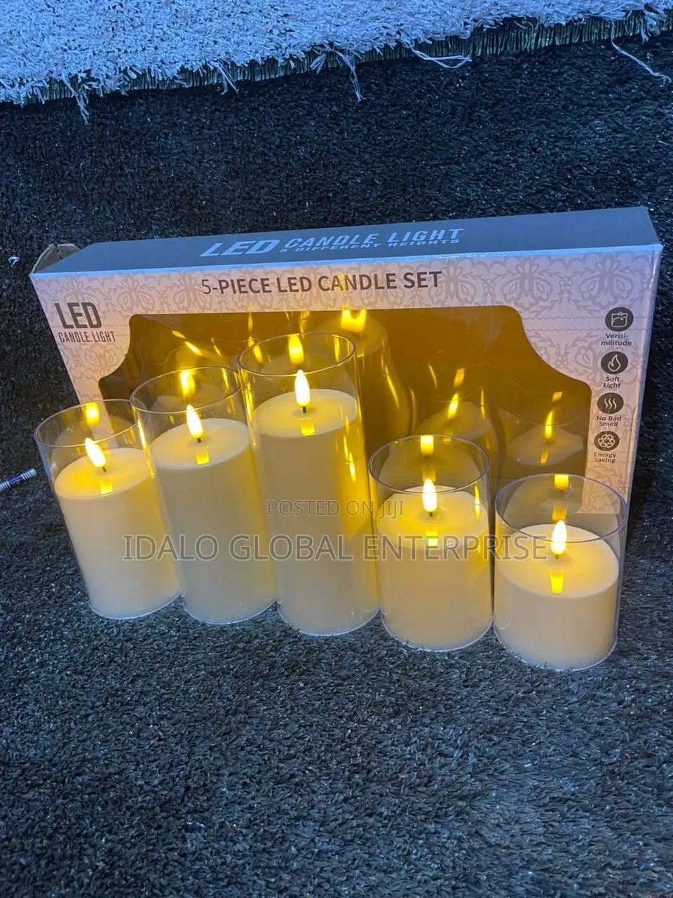 5-piece Led Candle Set