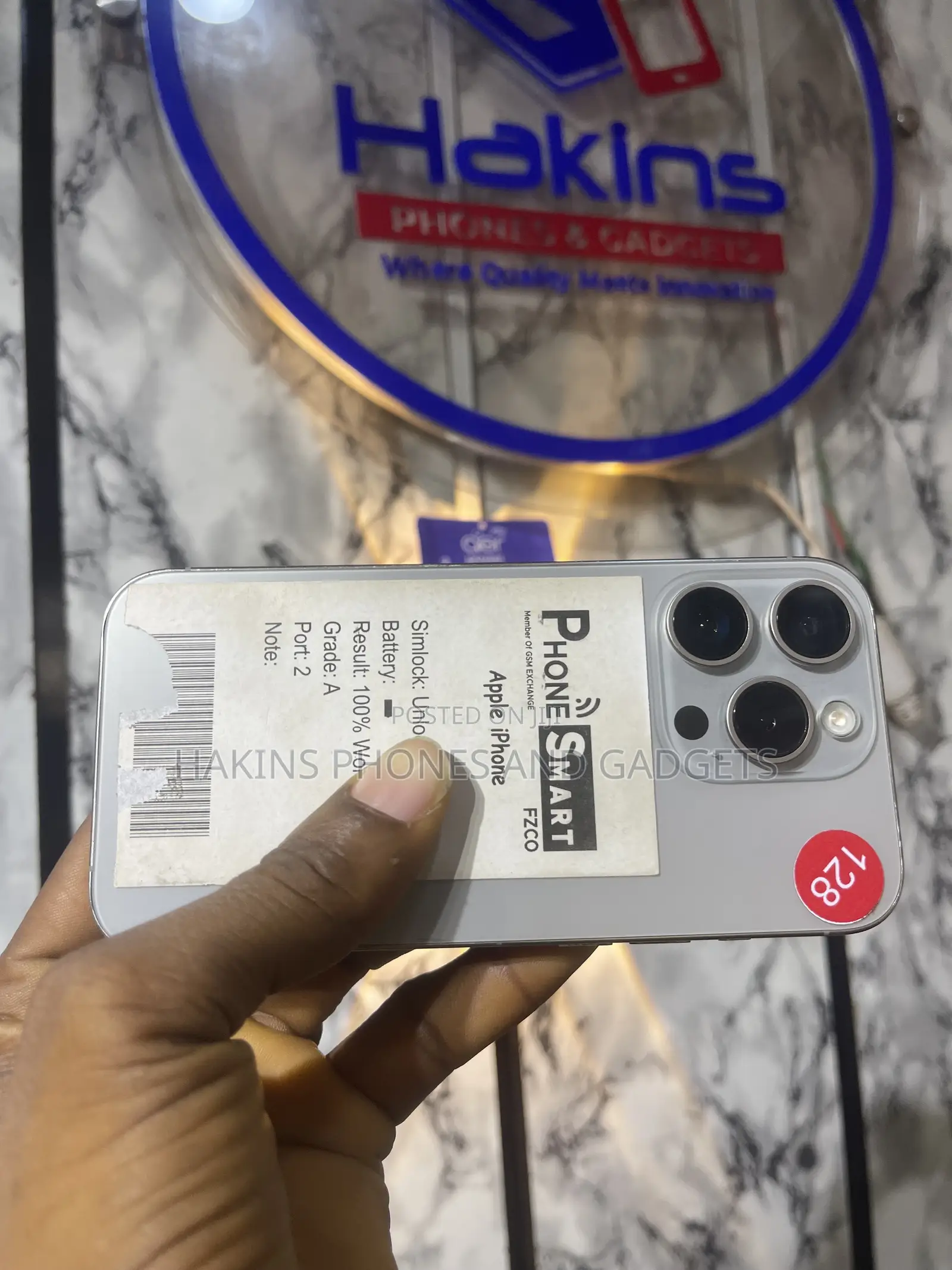 Apple iPhone 15 Pro 128 GB Silver