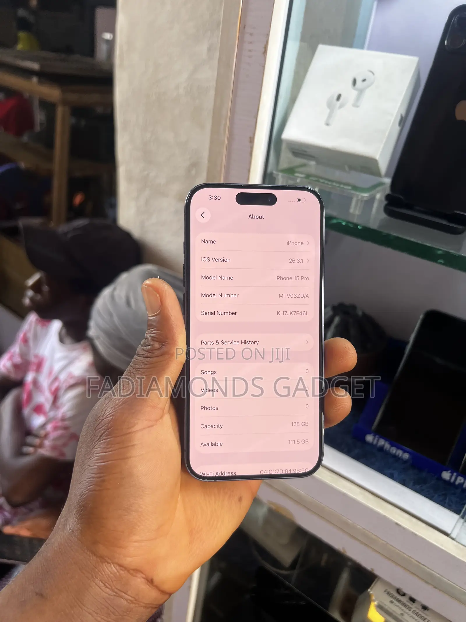 New Apple iPhone 15 Pro 128 GB Blue