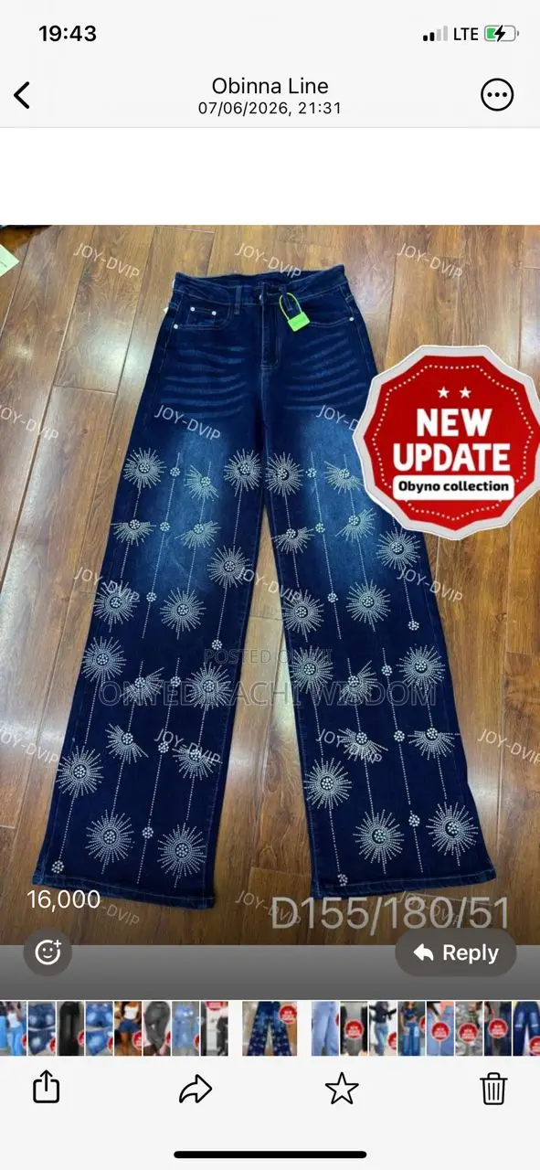 Female Jeans Trousers