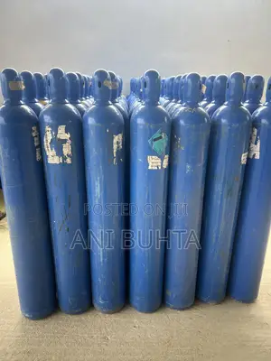 Empty Oxygen Gas Cylinder