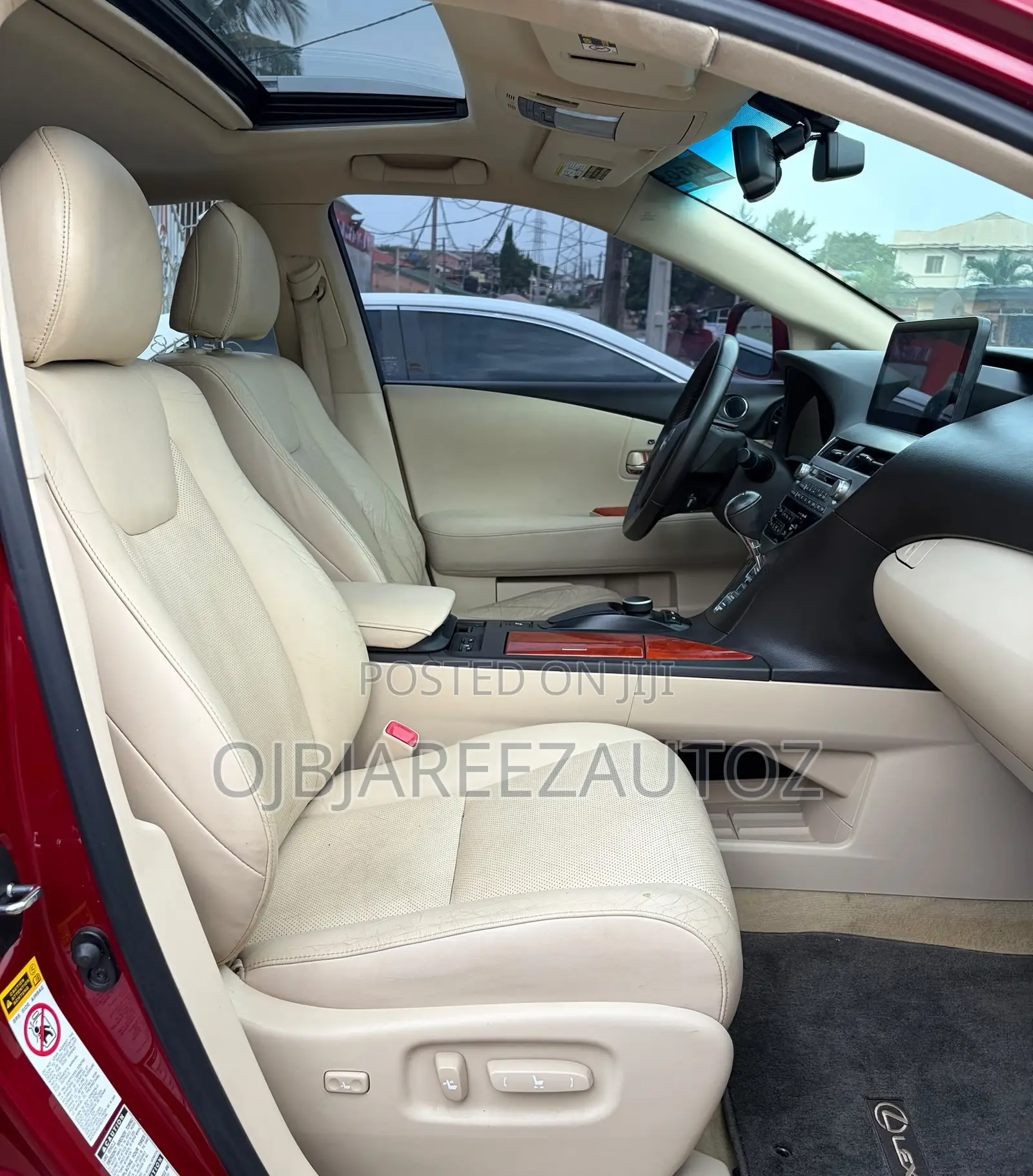 Lexus RX 350 2010 Red