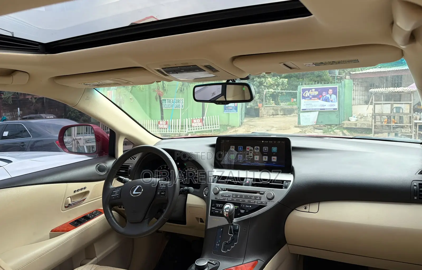 Lexus RX 350 2010 Red