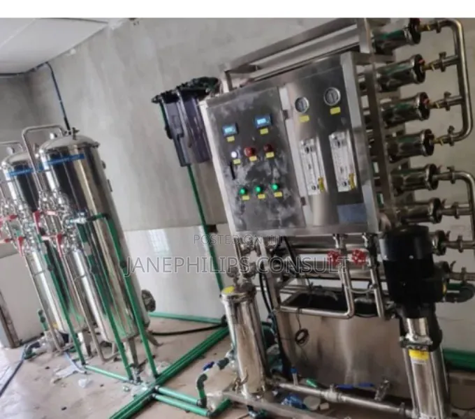 Complete Bottle Water Production Machine Setup