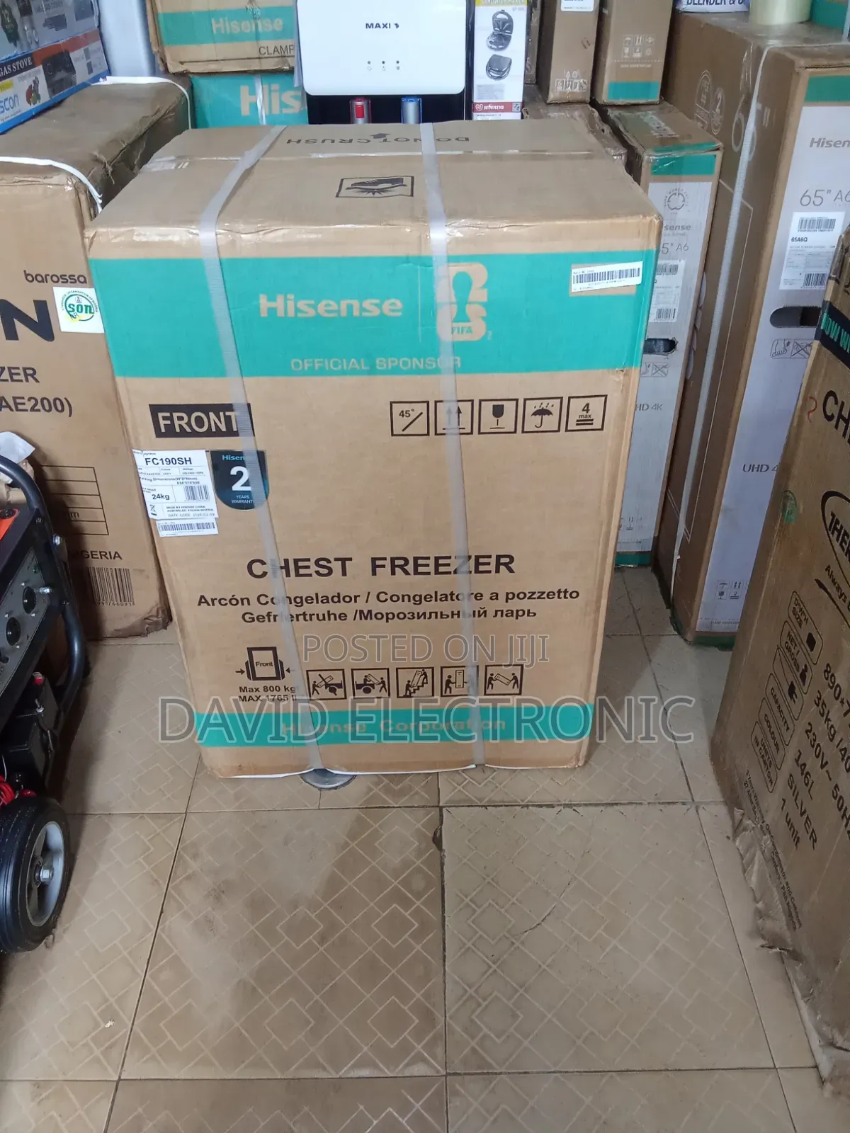 Hisense Chest Freezer Deep Freezer 190 Liter Energy Saving