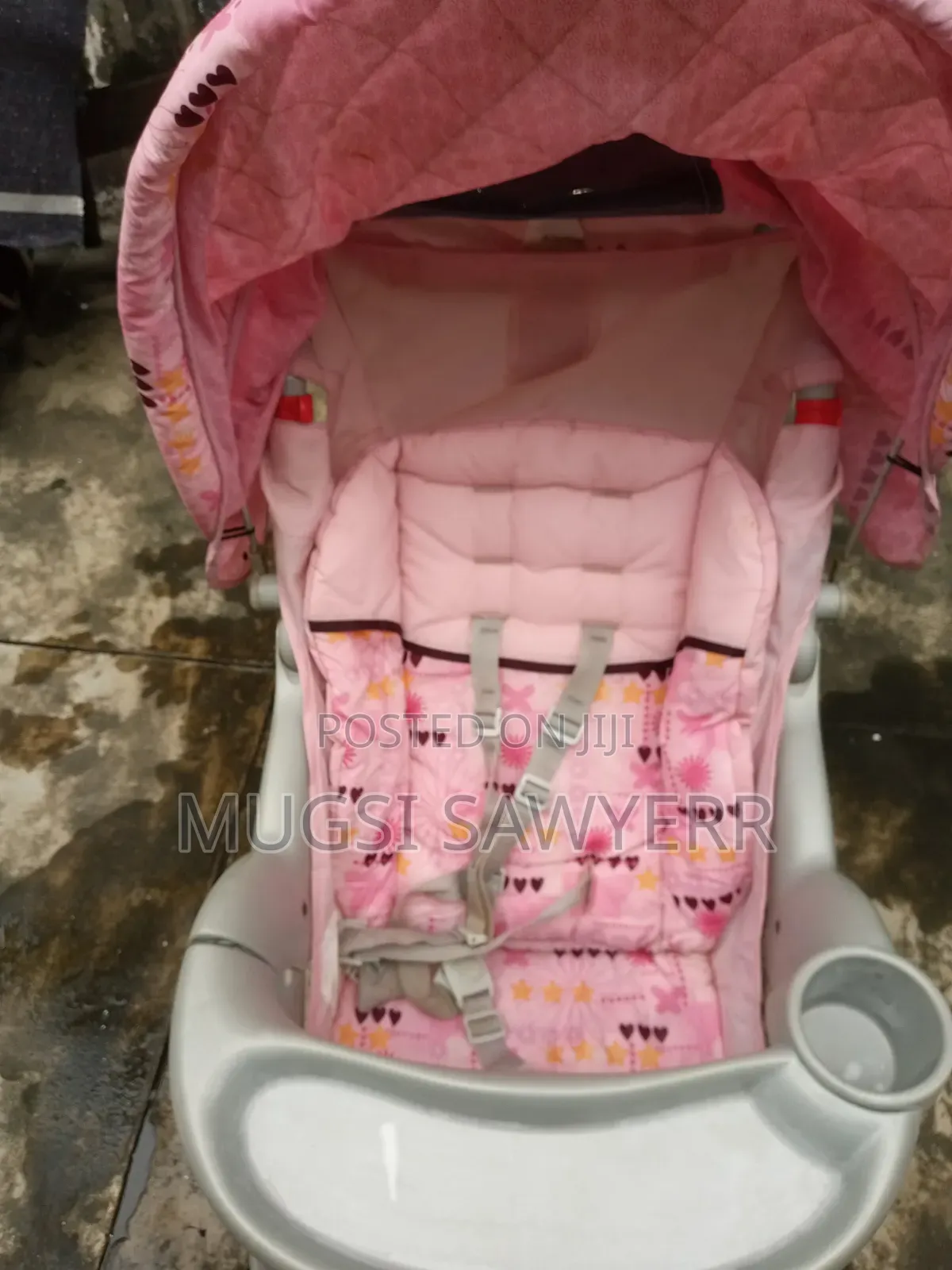 Pink Graco Baby Stroller