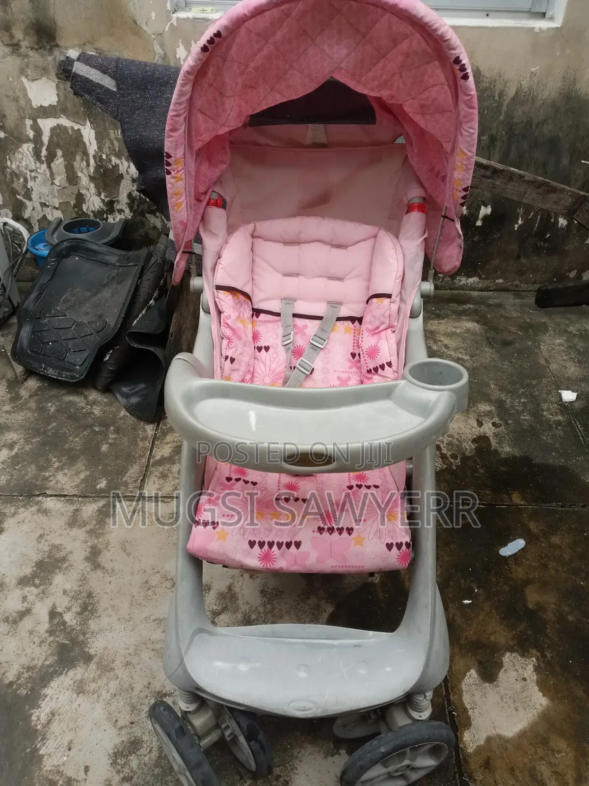 Pink Graco Baby Stroller