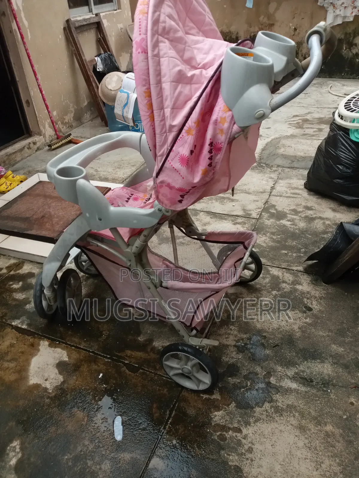 Pink Graco Baby Stroller