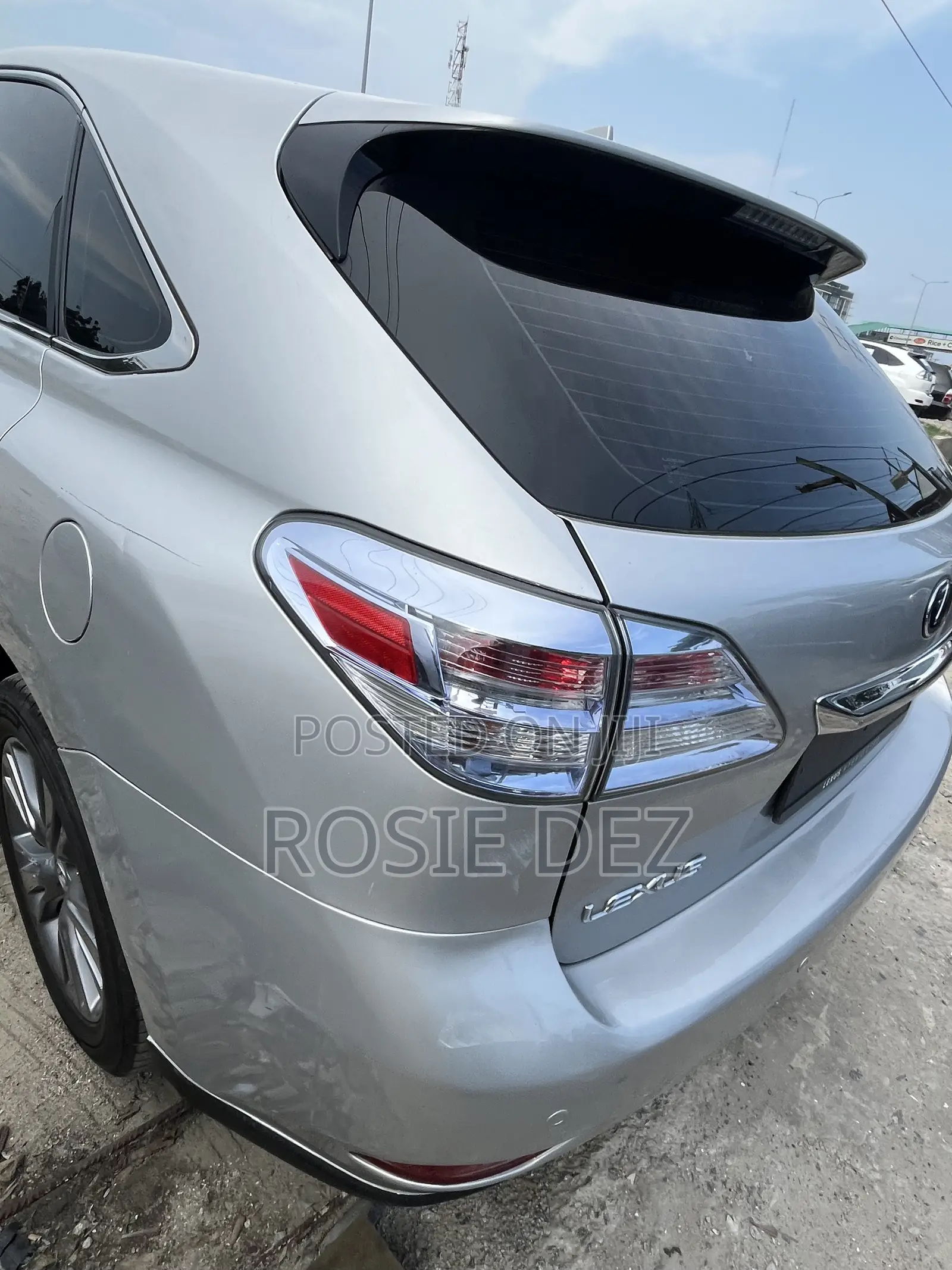 Lexus RX 450h 2010 Silver