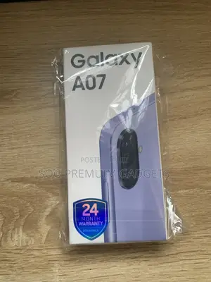 New Samsung Galaxy A07 4G 64 GB Black