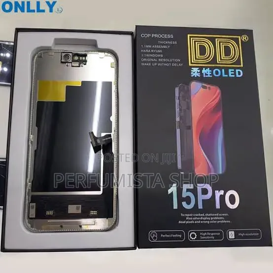 Brand New Dd Soft Oled iPhone 15 Pro Screen Display Replacement