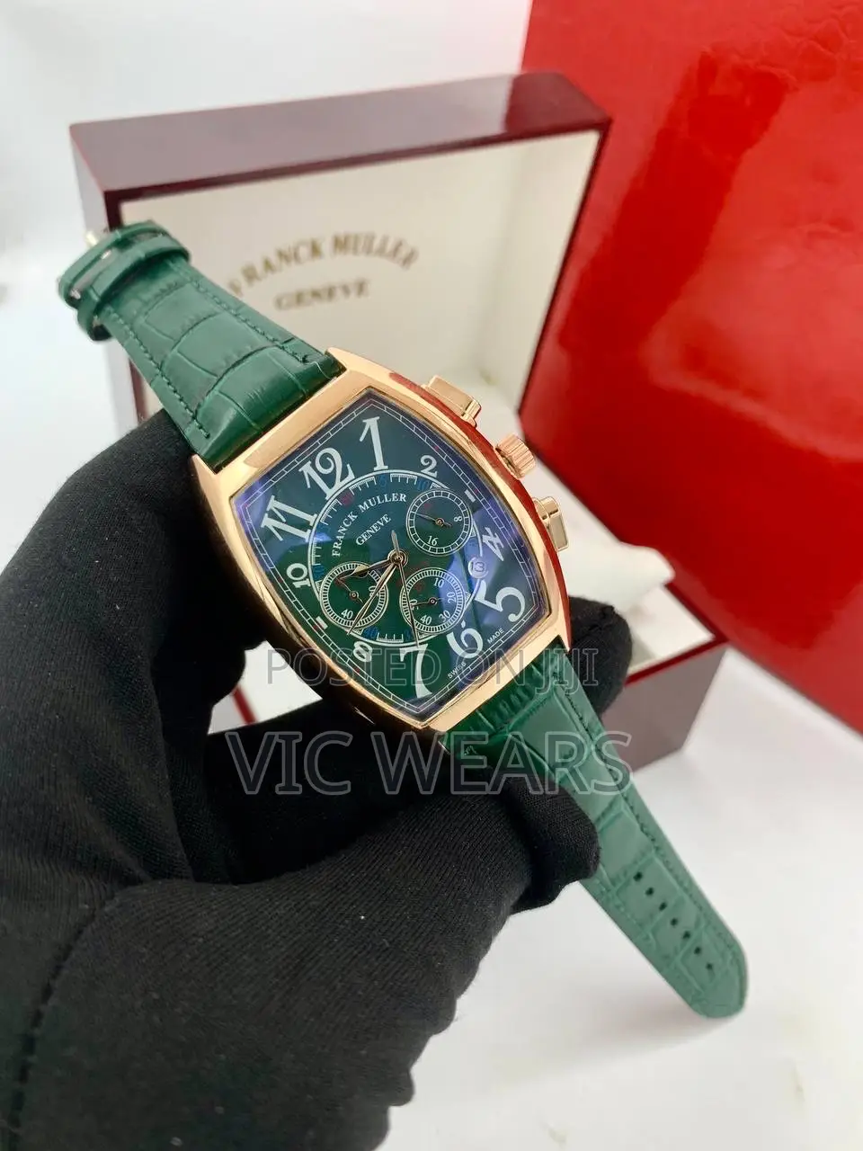 Mid Grade Franck Muller Leather Watches
