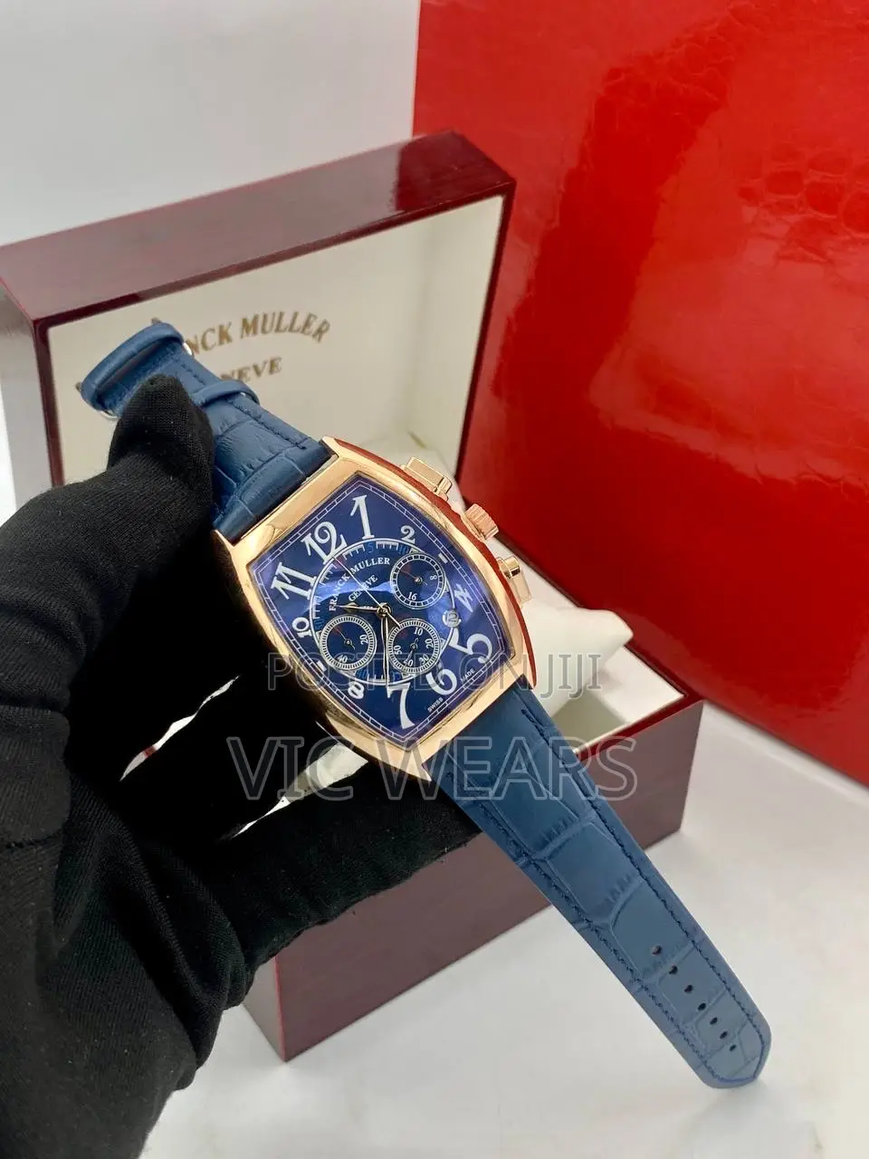 Mid Grade Franck Muller Leather Watches