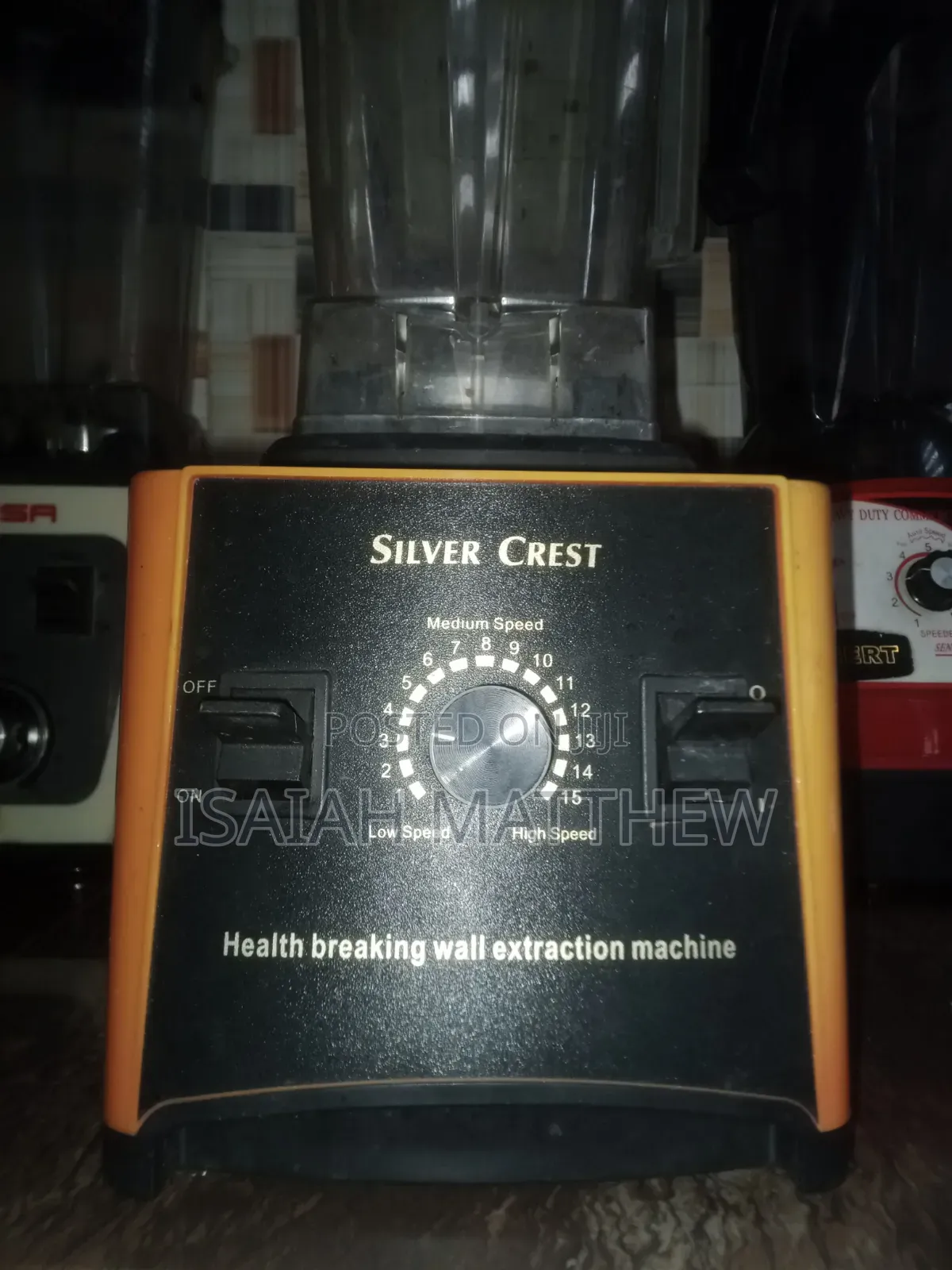 Industrial Blending Machine (Silver Crest)