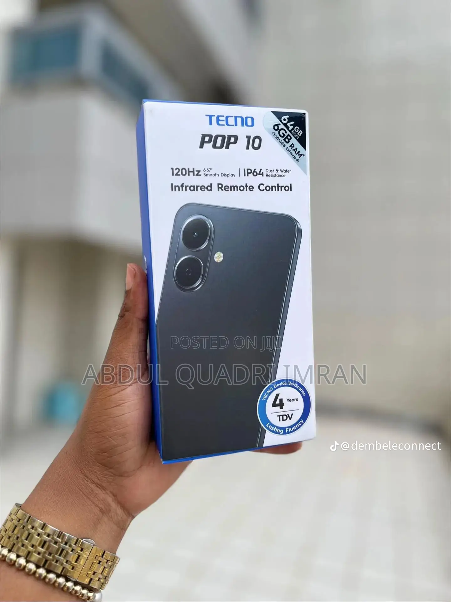 Tecno Pop 10 64 GB White