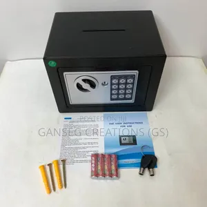 Heavy Duty Digital Electronic Safe Box With Keypad Override Keys