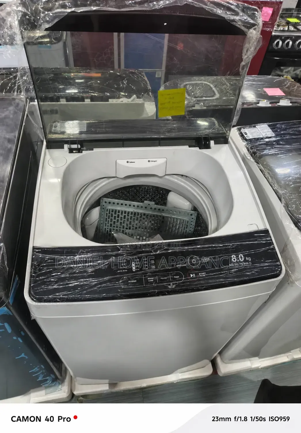 Sharp 8kg Top Load Automatic Washing Machine
