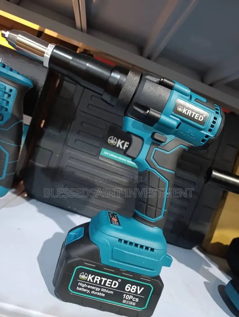 Krted Cordless Rivet Gun Machine 68v