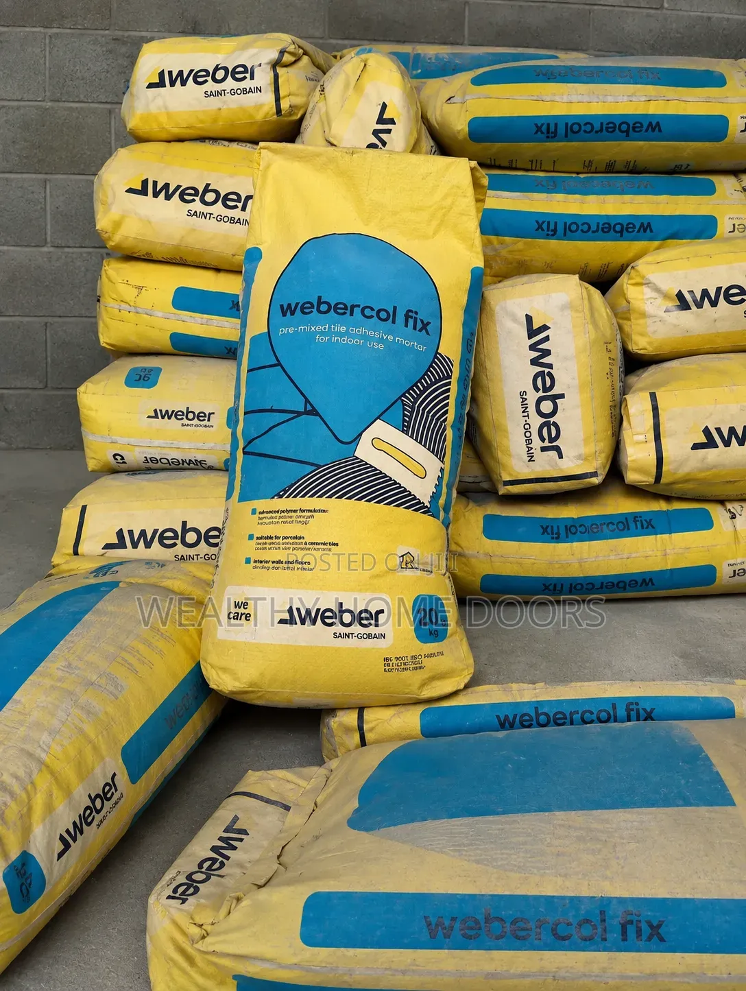 High Quality Webercol Fix Tile Adhesive 20kg