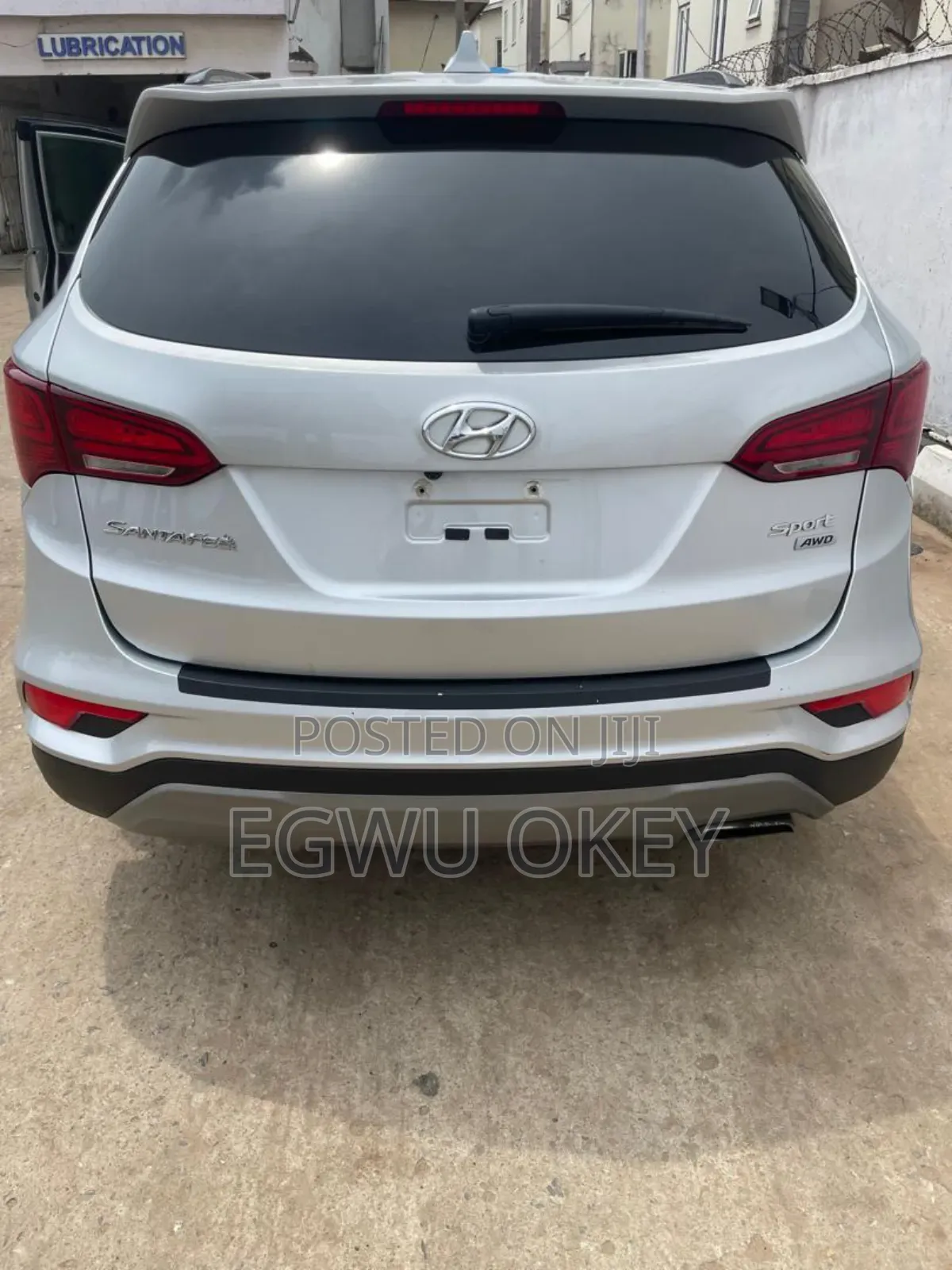 Hyundai Santa Fe SE AWD 2018 Silver