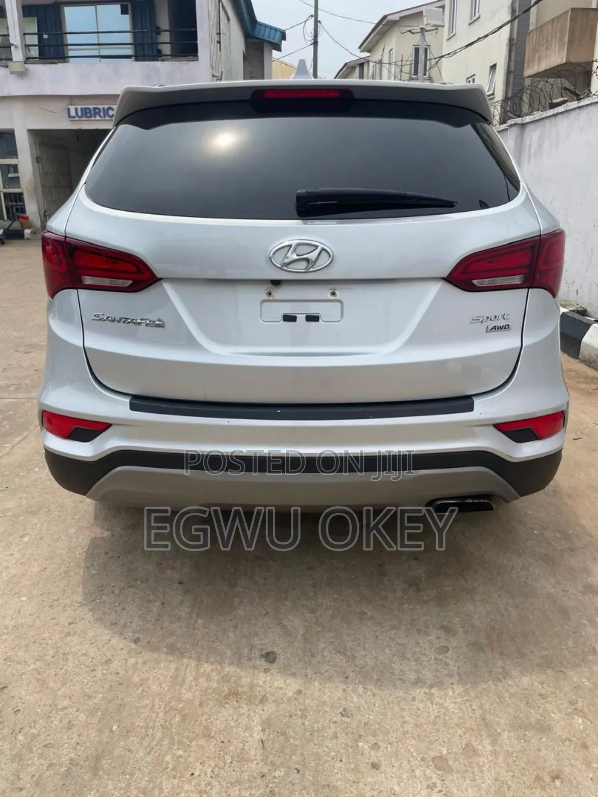 Hyundai Santa Fe SE AWD 2018 Silver