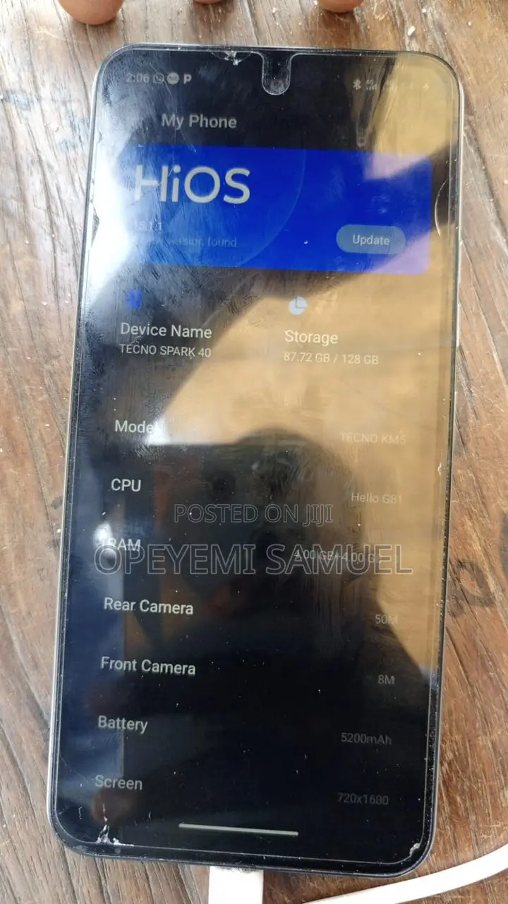 Tecno Spark 40 128 GB Gray