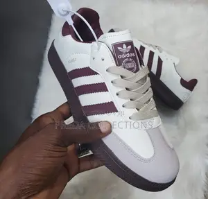 Burgundy Adidas Samba