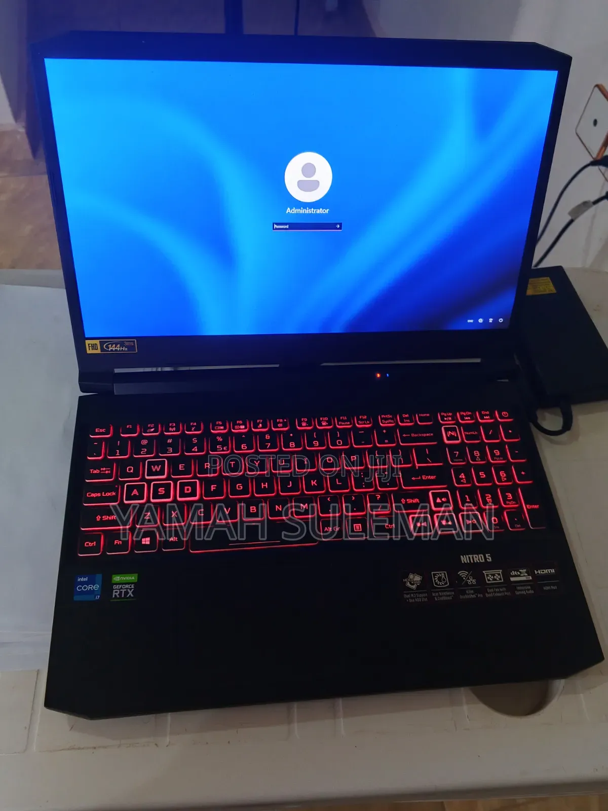 Laptop Acer Nitro 5 16GB Intel Core i7 SSHD+SSD 512GB