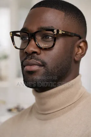 Cartier Style Luxury Unisex Eyeglass Frame – Tortoiseshell