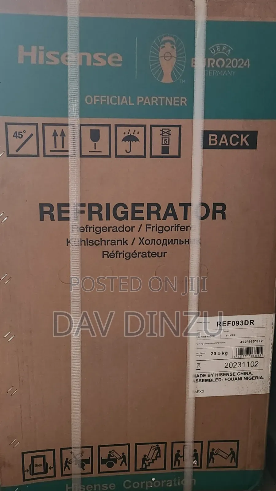 Brand New Hisense Refrigerator