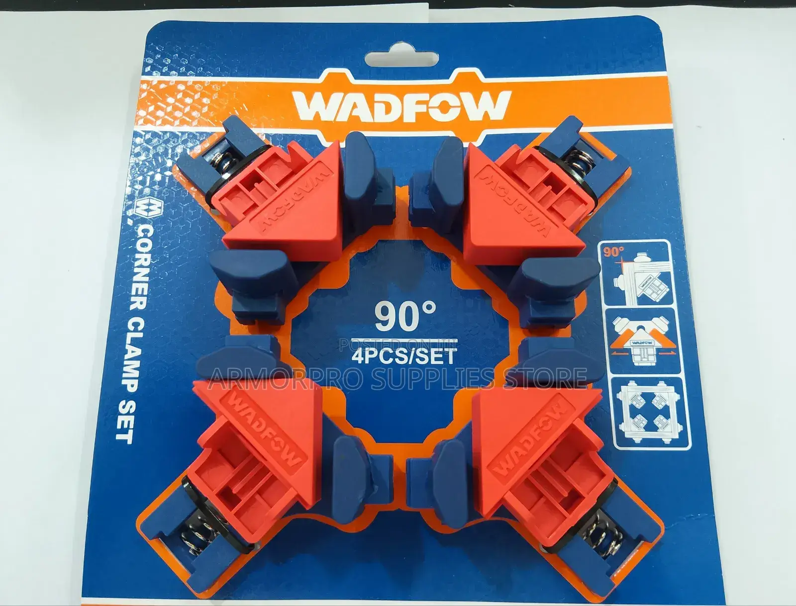 Wadfow 90° Corner Clamp Set