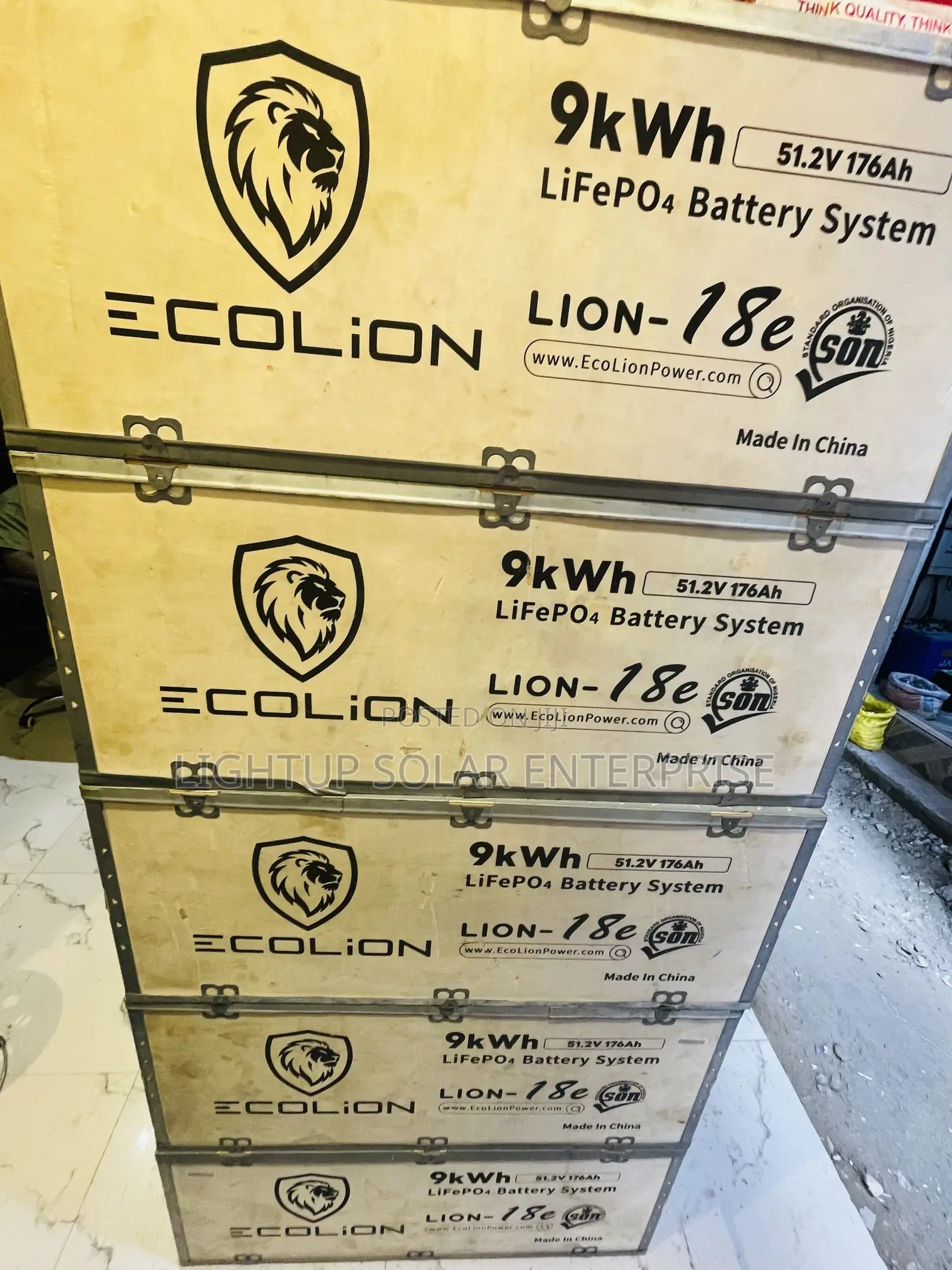 Ecolion 9kwh 48v Lithium Battery