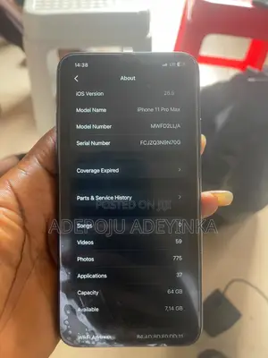 Apple iPhone 11 Pro Max 64 GB Gray