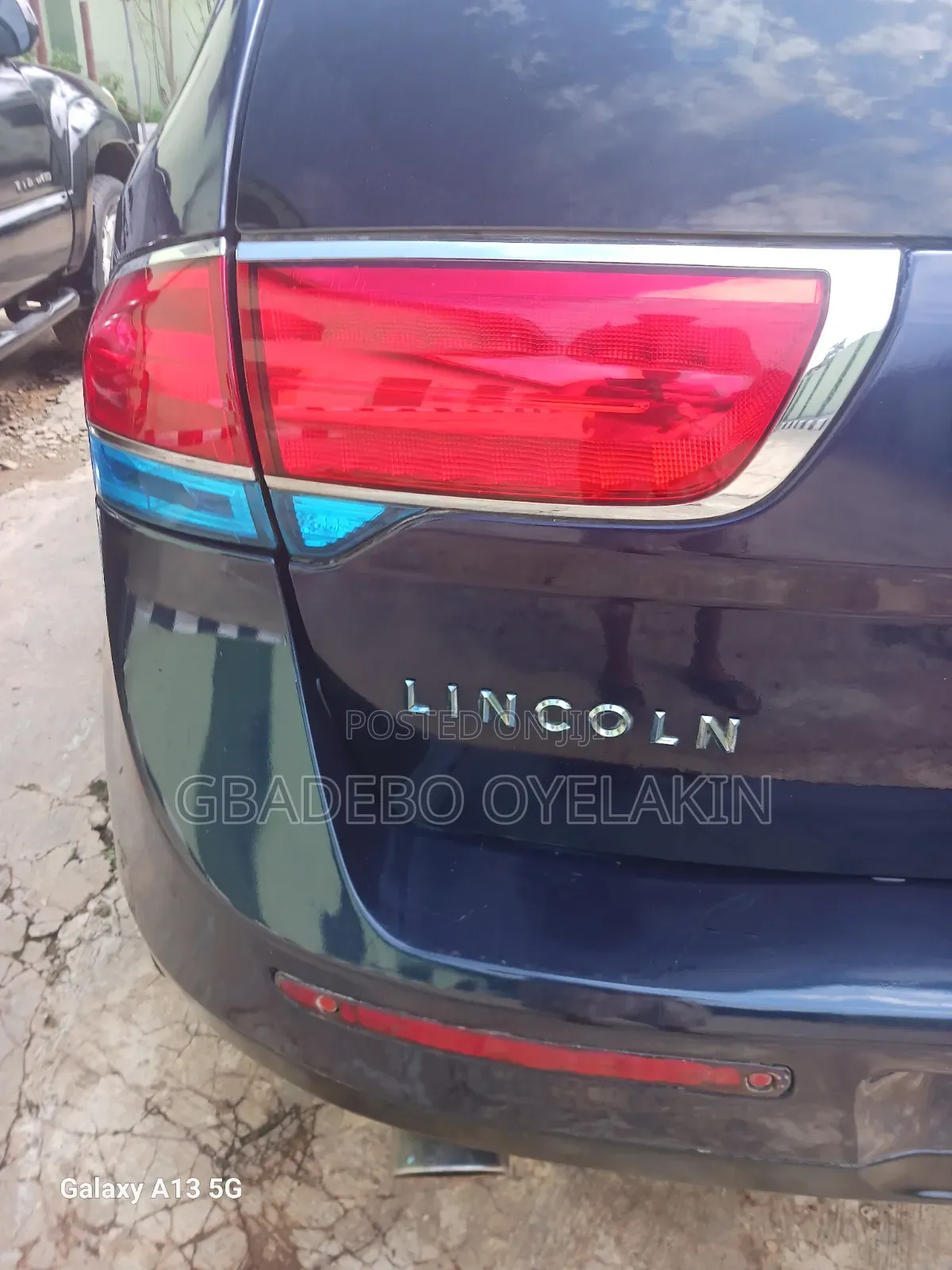 Lincoln MKX 2011 Blue