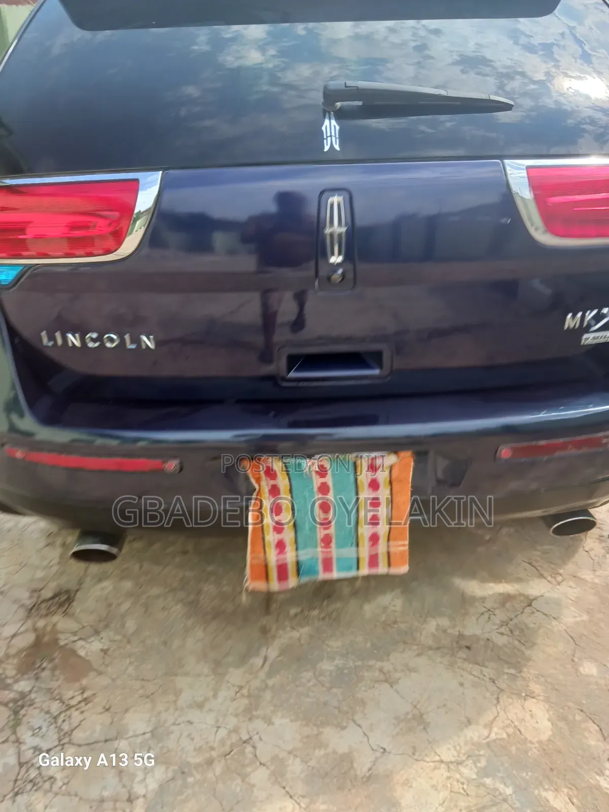 Lincoln MKX 2011 Blue