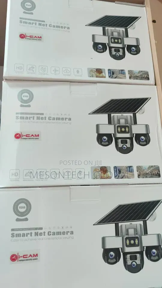 V380pro 4g PTZ Triple Lens Camera 9mp