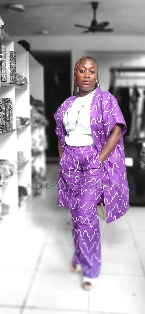 Ankara Kimono Set Two Piece