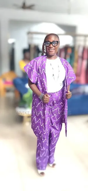 Ankara Kimono Set Two Piece